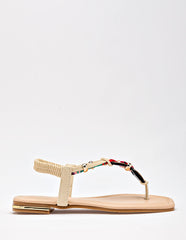 Sandalia piso para Mujer  Beige Georgina