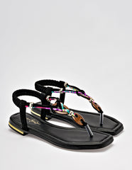 Sandalia piso para Mujer  Negro Georgina