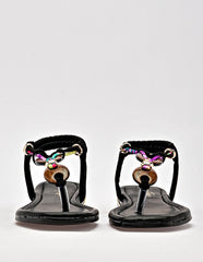 Sandalia piso para Mujer  Negro Georgina