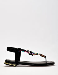 Sandalia piso para Mujer  Negro Georgina