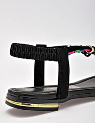 Sandalia piso para Mujer  Negro Georgina