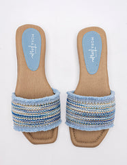 Sandalia piso para Mujer  Azul Meredith