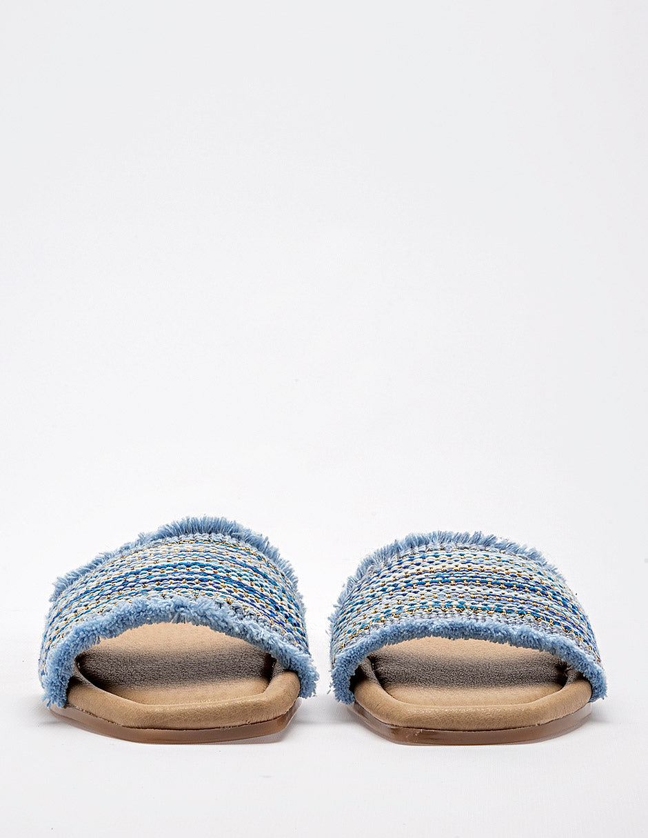 Sandalia piso para Mujer  Azul Meredith