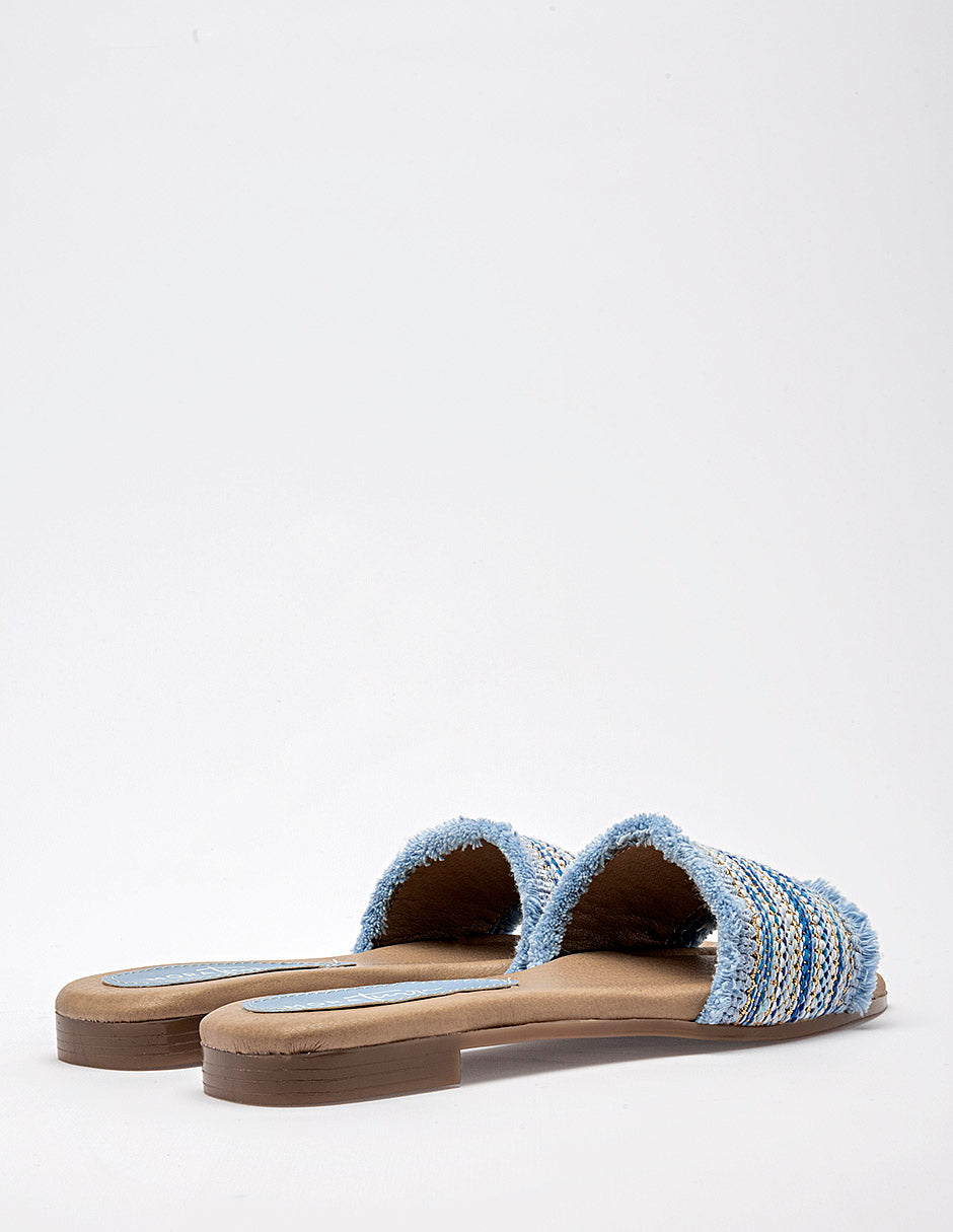 Sandalia piso para Mujer  Azul Meredith