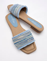 Sandalia piso para Mujer  Azul Meredith