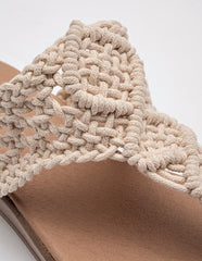 Sandalia piso para Mujer  Marfil Primrose Mora Tierra