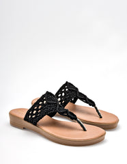 Sandalia cuña para Mujer  Negro Primrose