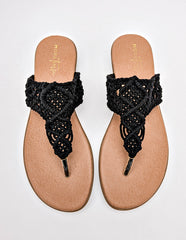 Sandalia cuña para Mujer  Negro Primrose