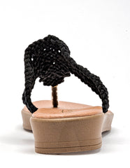 Sandalia cuña para Mujer  Negro Primrose