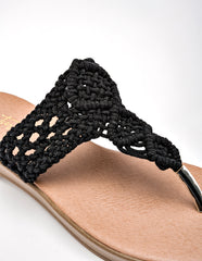 Sandalia cuña para Mujer  Negro Primrose