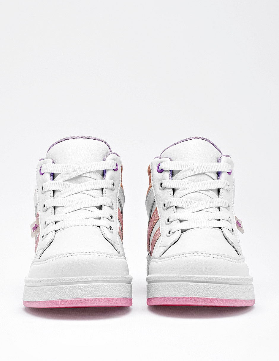 Tenis para Preescolar Niña Blanco Darcy