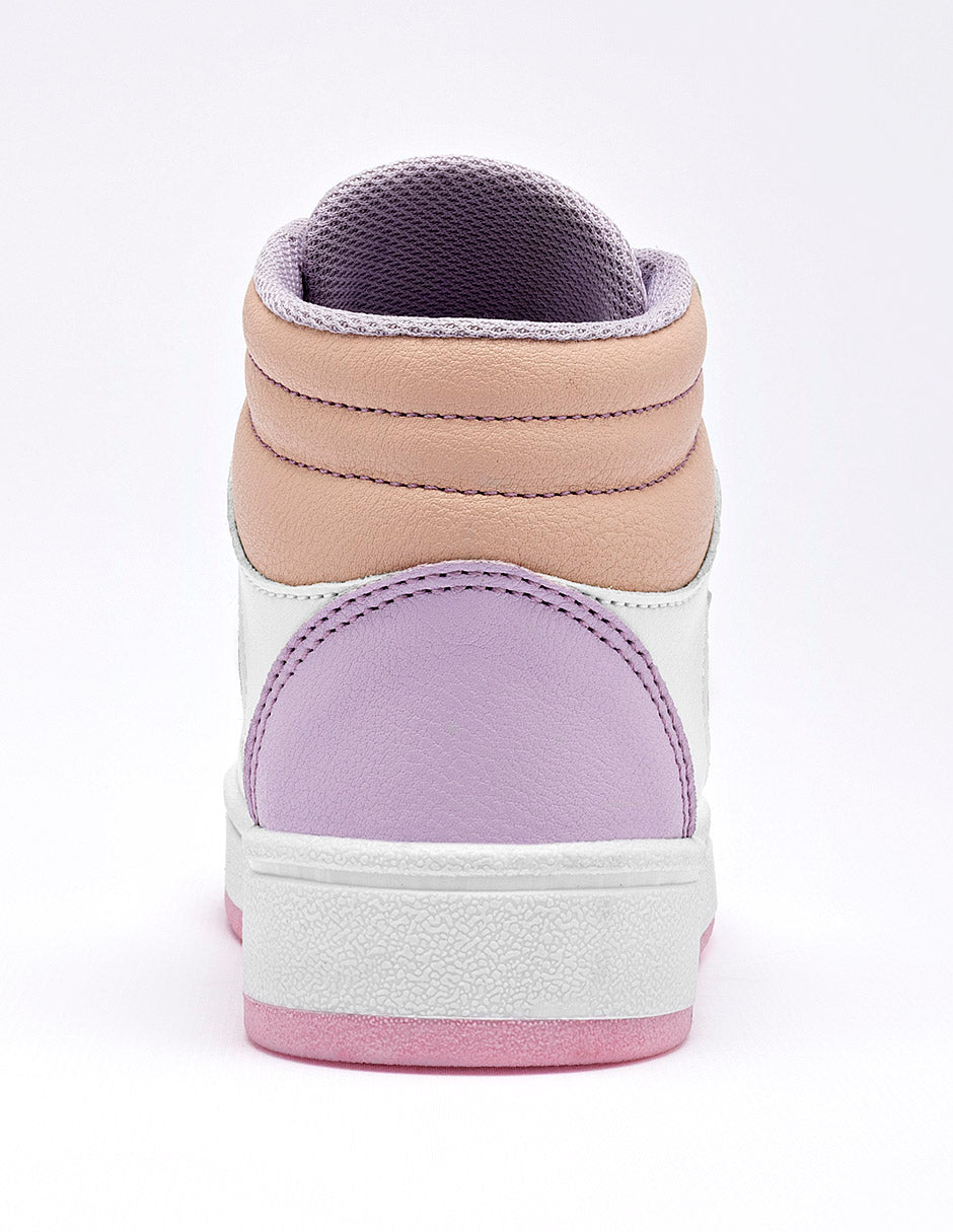 Tenis para Preescolar Niña Blanco Darcy