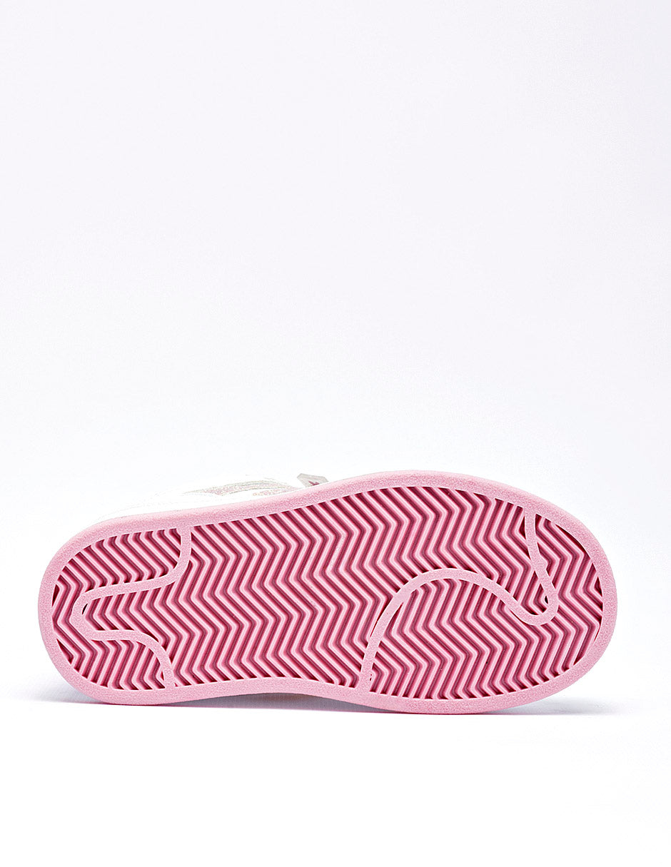 Tenis para Preescolar Niña Blanco Darcy