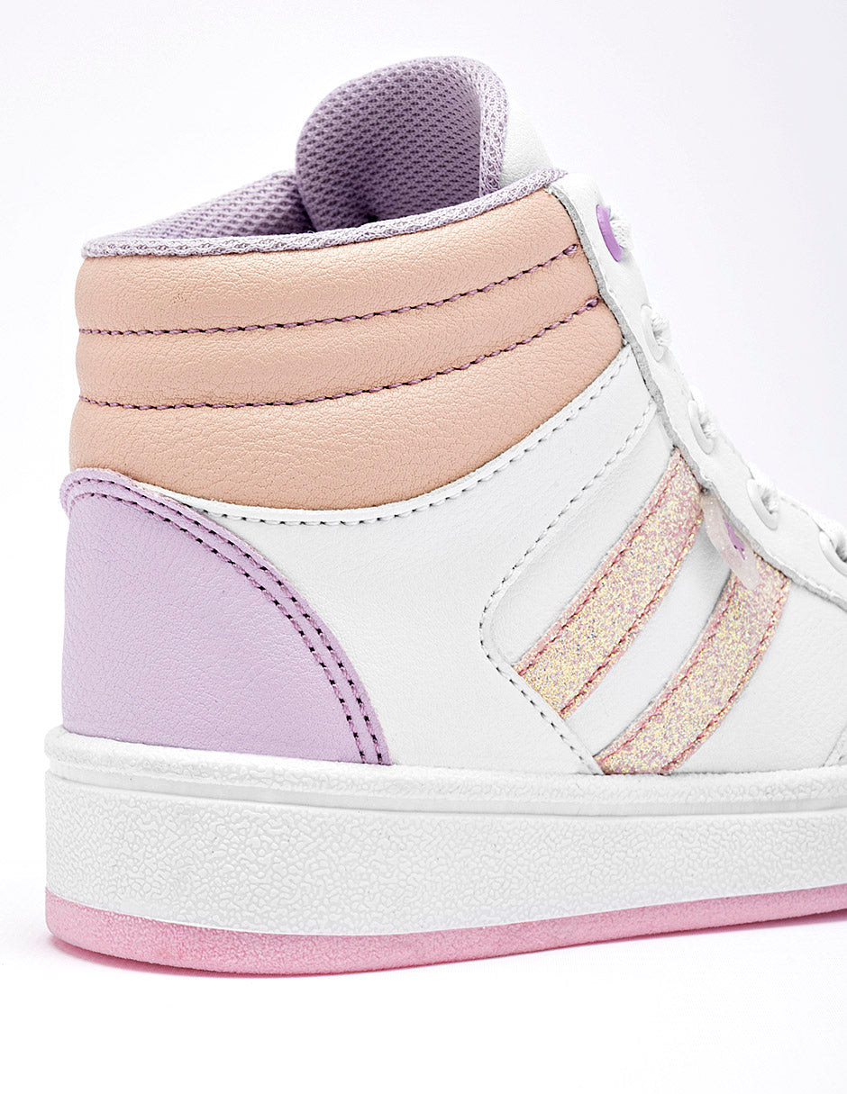 Tenis para Preescolar Niña Blanco Darcy