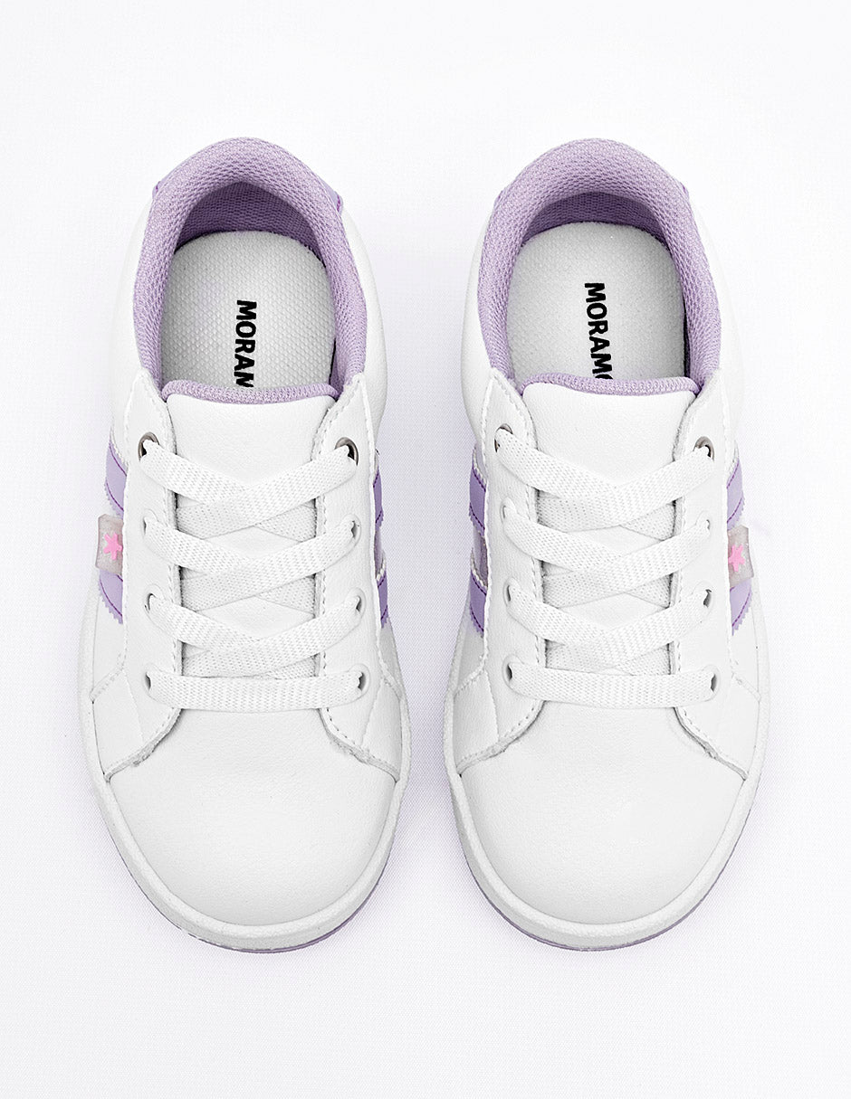 Tenis para Preescolar Niña  Blanco Quinn