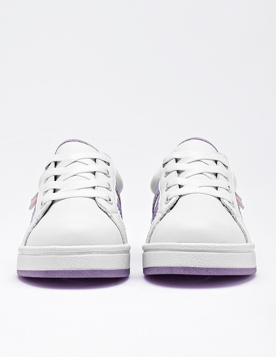 Tenis para Preescolar Niña  Blanco Quinn