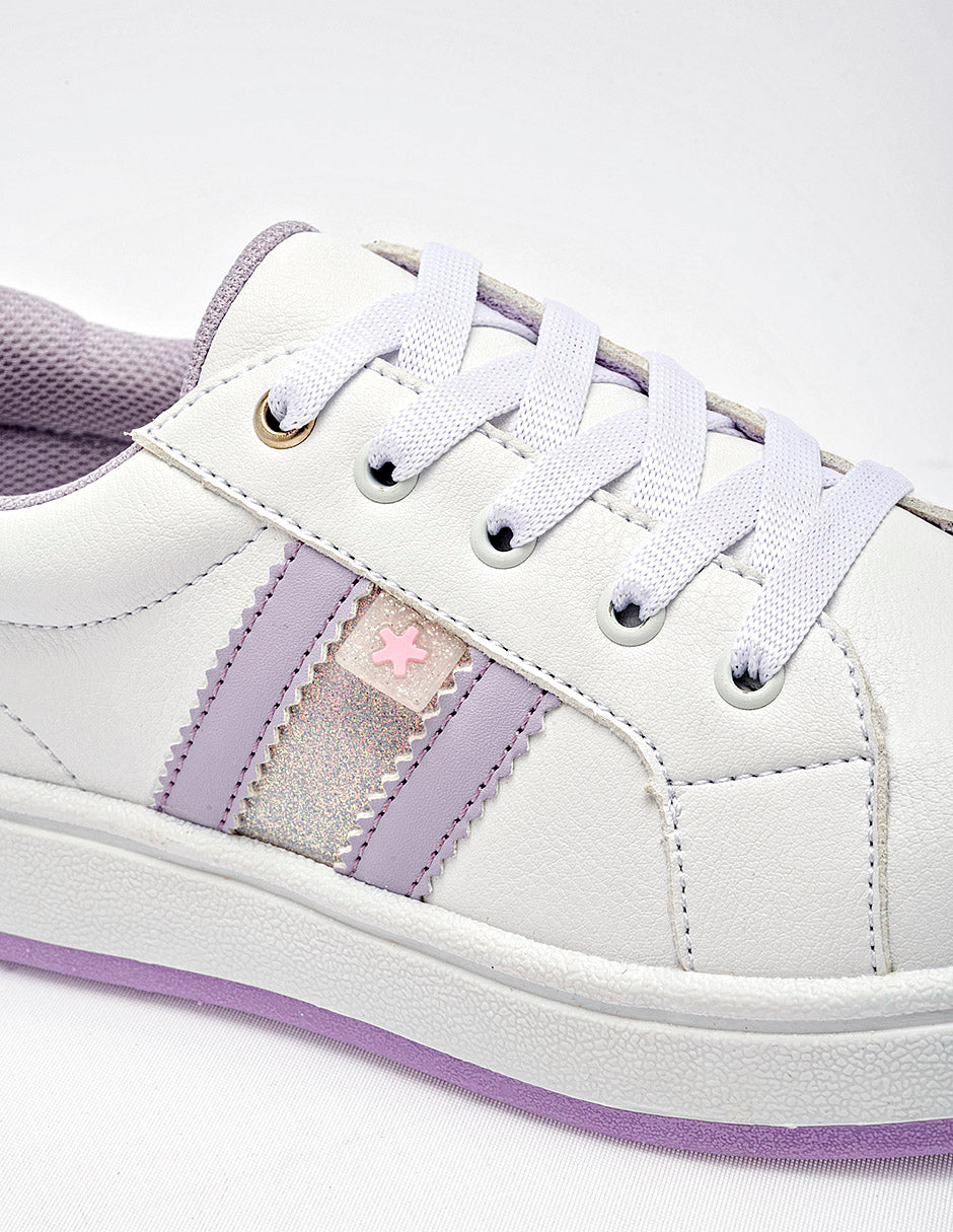 Tenis para Niña Blanco Quinn