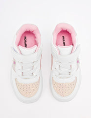 Tenis para Preescolar Niña  Blanco Robin