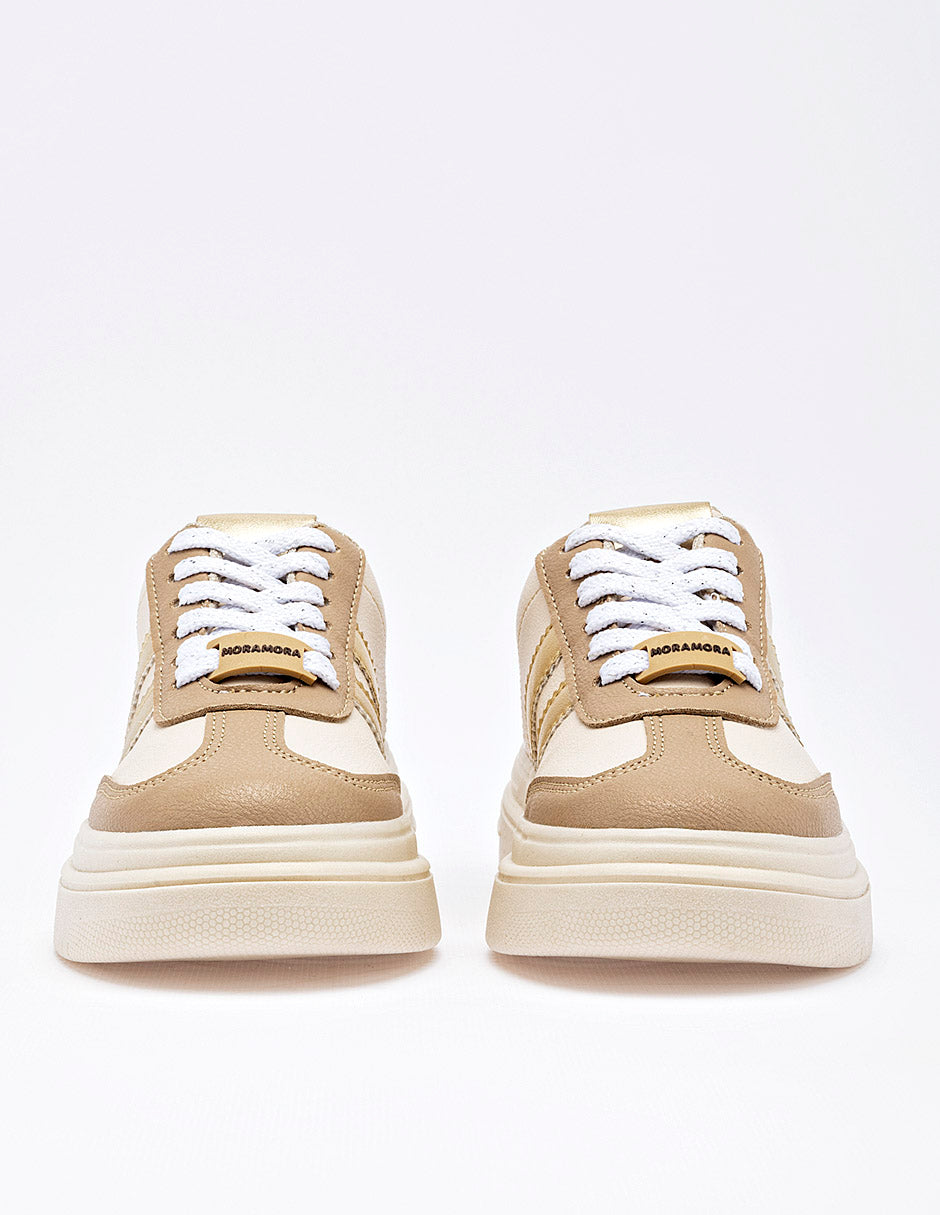 Tenis para Niña Beige Mallory