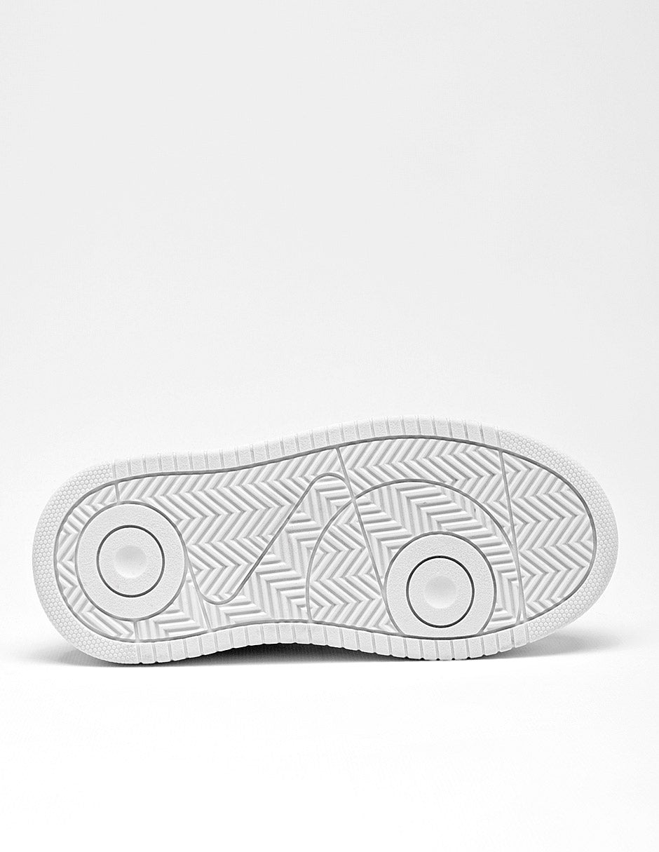 Tenis escolar para Niña  Blanco Mallory
