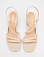 Zapatilla abierta para Mujer  Beige Quirina