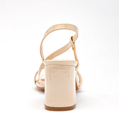 Zapatilla abierta para Mujer Beige Quirina