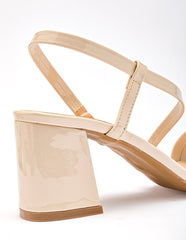 Zapatilla abierta para Mujer  Beige Quirina
