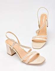 Zapatilla abierta para Mujer  Beige Quirina