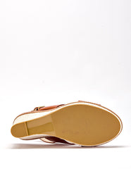 Sandalia cuña para Mujer Camel WINONA en Moramora