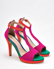 Zapatilla abierta para Mujer  Multicolor Eleonor