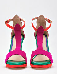 Zapatilla abierta para Mujer  Multicolor Eleonor