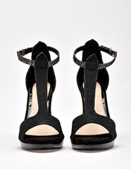 Zapatilla abierta para Mujer  Negro Eleonor