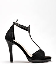 Zapatilla abierta para Mujer  Negro Eleonor