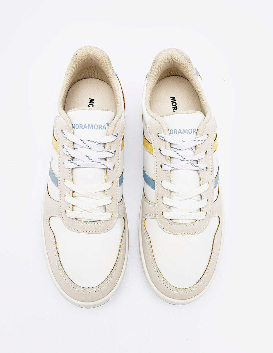 Tenis para Mujer Marfil Dallas en Moramora