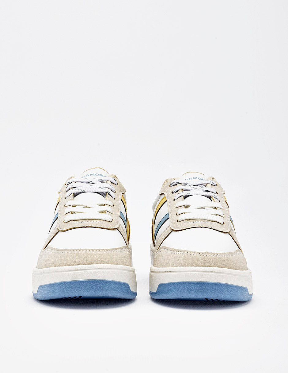 Tenis para Mujer Marfil Dallas en Moramora