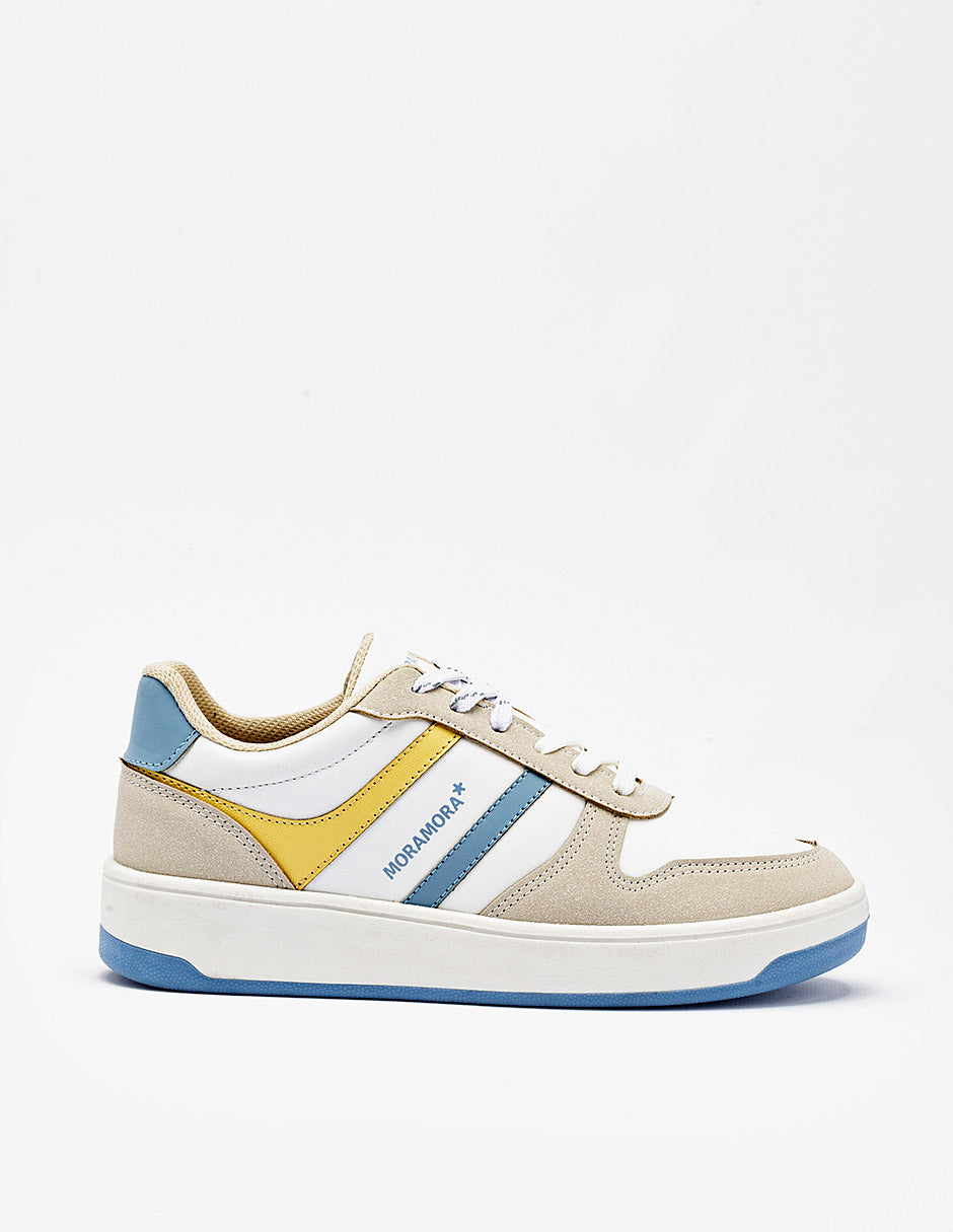 Tenis para Mujer Marfil Dallas en Moramora