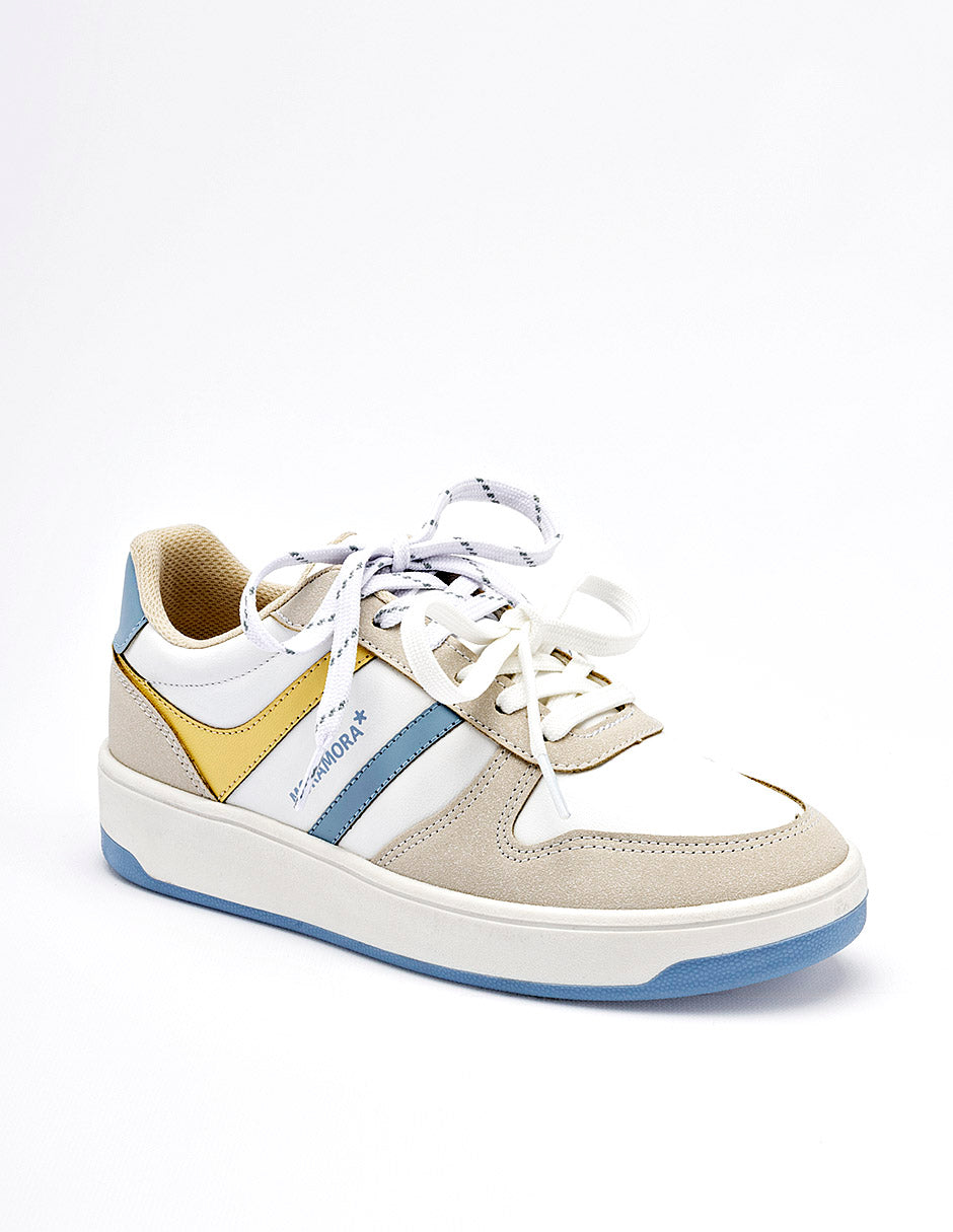 Tenis para Mujer Marfil Dallas en Moramora