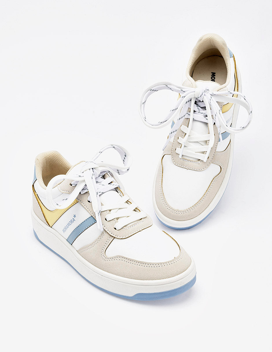 Tenis para Mujer Marfil Dallas en Moramora