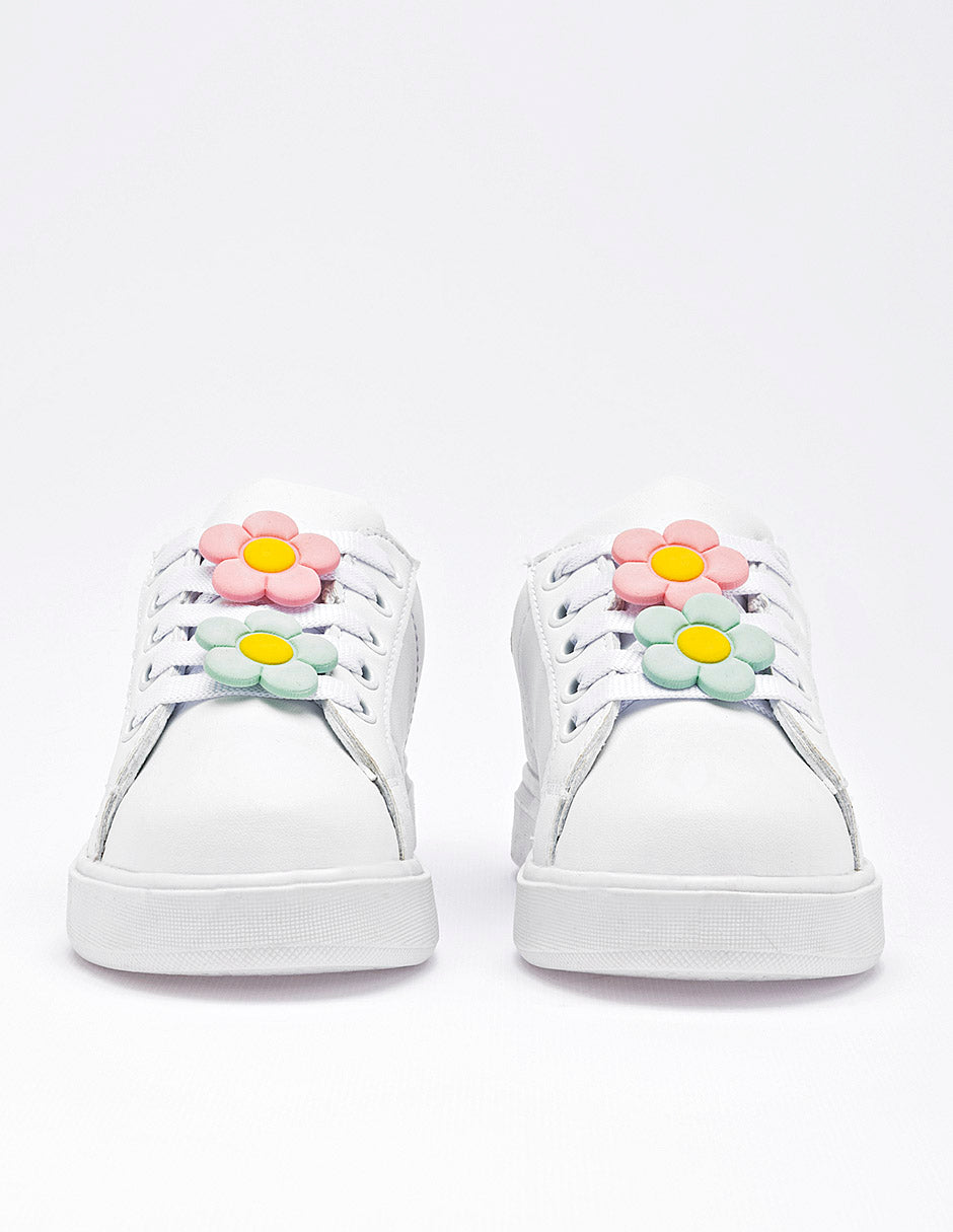 Tenis para Niña color blanco Graciela en Moramora