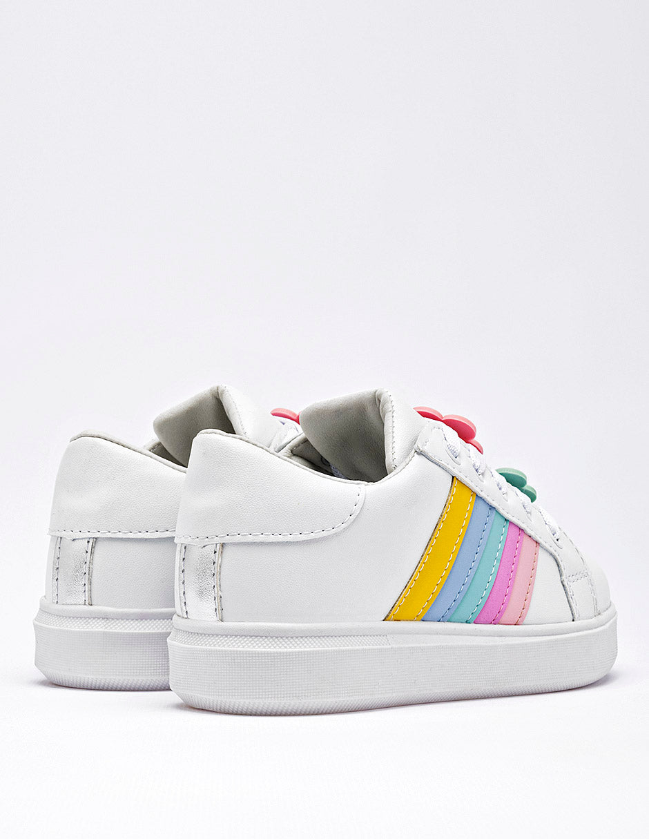 Tenis para Niña color blanco Graciela en Moramora