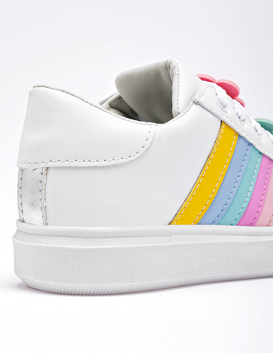 Tenis para Niña color blanco Graciela en Moramora