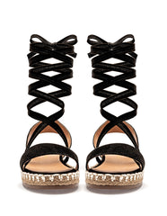 Sandalia piso para Mujer  Negro Isela