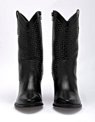 Bota Tacón para Mujer marca Moramora Negro TABITA