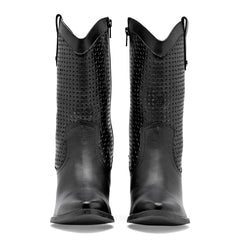 Bota Tacón para Mujer marca Moramora Negro TABITA