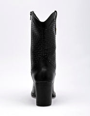 Bota Tacón para Mujer marca Moramora Negro TABITA