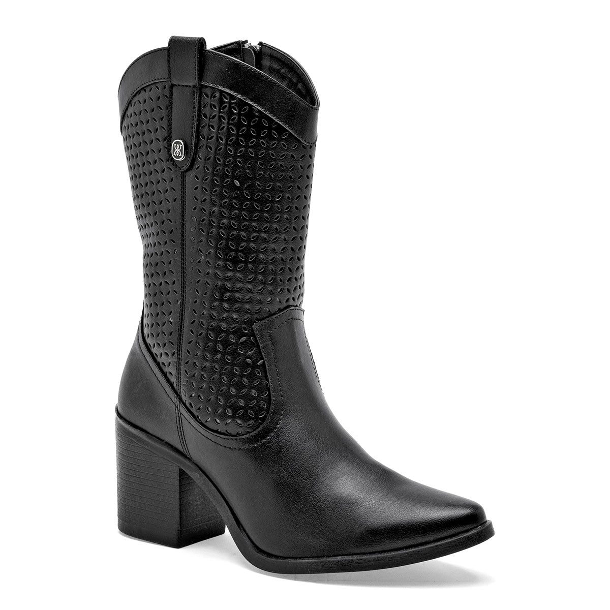Bota Tacón para Mujer marca Moramora Negro TABITA