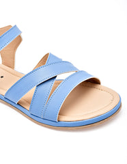 Sandalia para Mujer Azul Daniela en Moramora