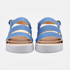 Sandalia Plataforma para Mujer  Azul Gerarda