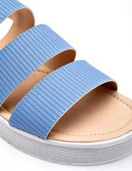 Sandalia Plataforma para Mujer  Azul Gerarda en Moramora