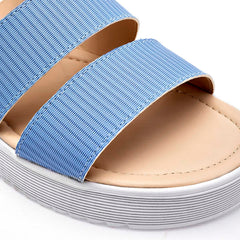 Sandalia Plataforma para Mujer  Azul Gerarda